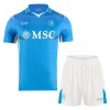 Officiële Voetbalshirt + Korte Broek SSC Napoli Thuis 2024-25 - Kids